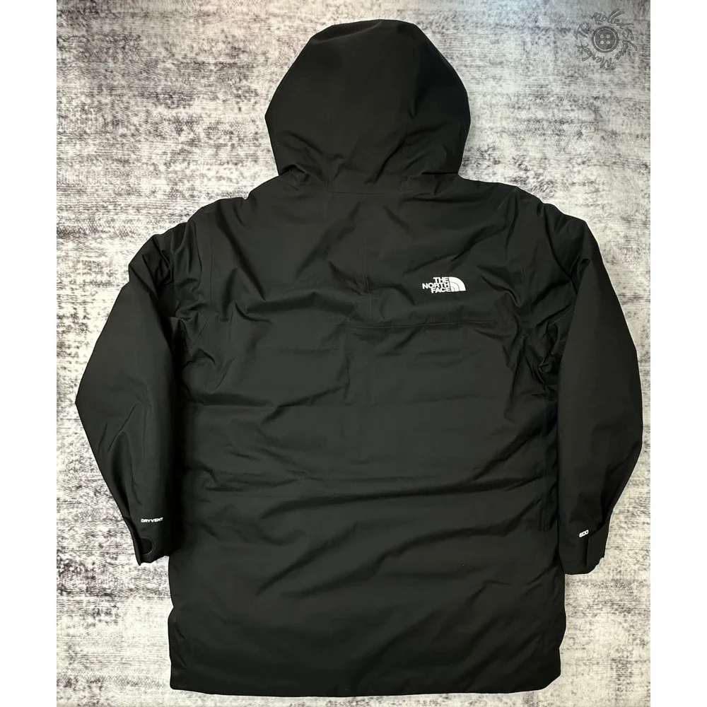 NWT The North Face MTN Range Down Parka Men's XL Black DryVent NF0A88WE $400